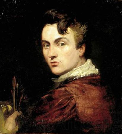 George Hayter Self portrait of George Hayter aged 28, painted in 1820 Norge oil painting art